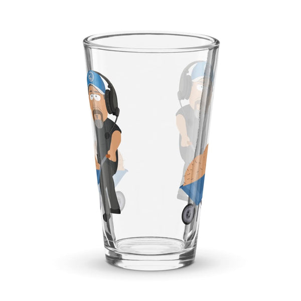 Alternative Hero - Dan Sack Shaker pint glass