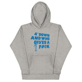 Alternative Hero - 4th Down Premium Unisex Hoodie - Carbon