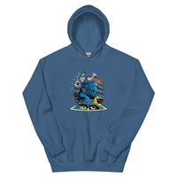 Alternative Hero - Campbell Unisex Hoodie - Indigo Blue / S