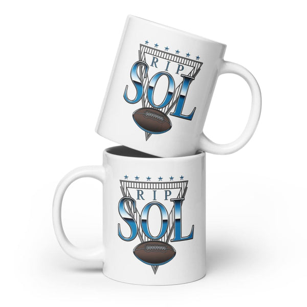 Alternative Hero - RIP SOL White glossy mug - 20oz