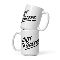 Alternative Hero - Shit Golfer White glossy mug