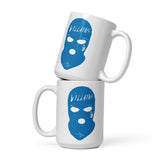 Alternative Hero - Villains White glossy mug