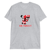 Alternative Hero - 8-Bit Detroit Hockey Basic Short-Sleeve 