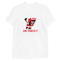 Alternative Hero - 8-Bit Detroit Hockey Basic Short-Sleeve 