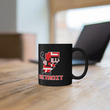 Alternative Hero - 8-Bit Detroit Hockey Black mug 11oz - 