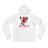 Alternative Hero - 8-Bit Detroit Hockey Hoodie Unisex hoodie