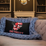 Alternative Hero - 8-Bit Detroit Hockey Premium Pillow