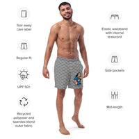 Alternative Hero - Biting Knee Caps Men’s swim trunks