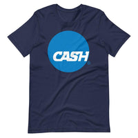 Alternative Hero - Cash Short-Sleeve Unisex T-Shirt - Navy /