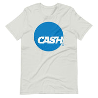 Alternative Hero - Cash Short-Sleeve Unisex T-Shirt - Silver