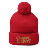 Alternative Hero - Classic Rock Cosplay Pom-Pom Beanie - Red