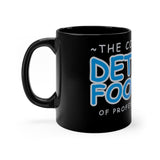 Alternative Hero - Comic Sans Detroit Black mug 11oz - 11oz 