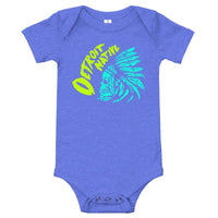 Alternative Hero - Detroit Native Onesie - Heather Columbia 