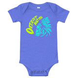 Alternative Hero - Detroit Native Onesie - Heather Columbia 