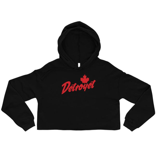 Alternative Hero - Detroyet Crop Hoodie - Black / S