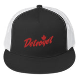 Alternative Hero - Detroyet Embroidered Trucker Cap - Black/