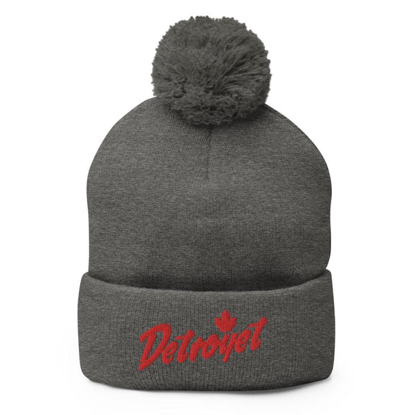 Alternative Hero - Detroyet Pom-Pom Beanie - Dark Heather 