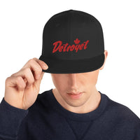 Alternative Hero - Detroyet Premium 3-D Logo Snapback Hat