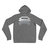 Alternative Hero - FORDS Unisex hoodie - Deep Heather / S