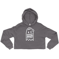 Alternative Hero - Ghost Man on First Crop Hoodie - Storm / 