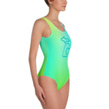 Alternative Hero - Heart Michigan One-Piece Swimsuit