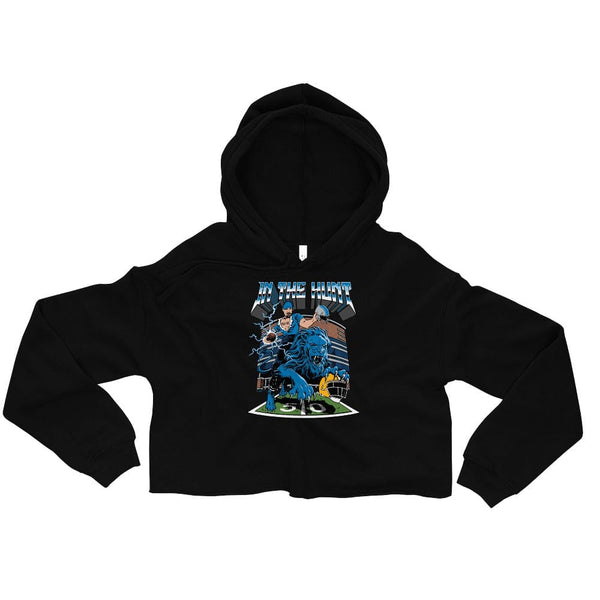 Alternative Hero - In The Hunt Crop Hoodie - Black / S