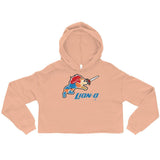 Alternative Hero - Lion-O Crop Hoodie - Peach / S