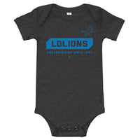 Alternative Hero - LOLions Onesie - Dark Grey Heather / 3-6m