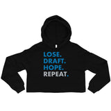 Alternative Hero - Lose. Draft. Hope. Repeat. Crop Hoodie - 