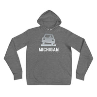 Alternative Hero - Michigan Roads Unisex hoodie - Deep 