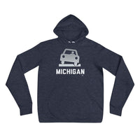 Alternative Hero - Michigan Roads Unisex hoodie - Heather 