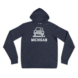 Alternative Hero - Michigan Roads Unisex hoodie - Heather 