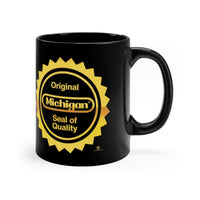 Alternative Hero - Michigan Seal Black mug 11oz - 11oz - Mug