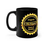 Alternative Hero - Michigan Seal Black mug 11oz - 11oz - Mug