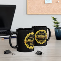 Alternative Hero - Michigan Seal Black mug 11oz - 11oz - Mug