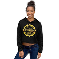 Alternative Hero - Michigan Seal Crop Hoodie