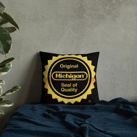 Alternative Hero - Michigan Seal Premium Pillow