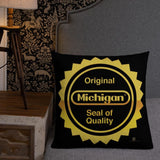 Alternative Hero - Michigan Seal Premium Pillow