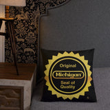 Alternative Hero - Michigan Seal Premium Pillow