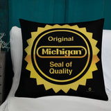 Alternative Hero - Michigan Seal Premium Pillow