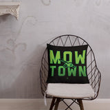 Alternative Hero - Mow Town Premium Pillow - 18×18