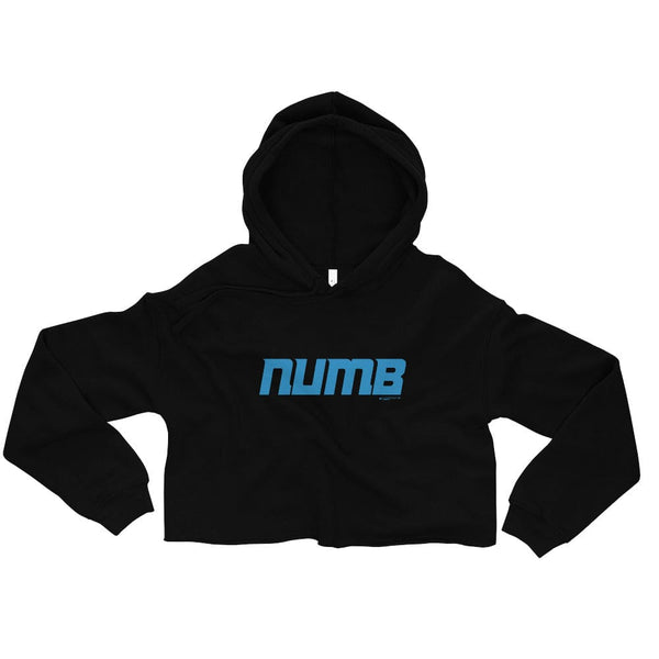 Alternative Hero - Numb Crop Hoodie - Black / S