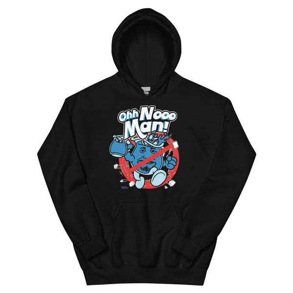 Alternative Hero - Ohh Nooo Man! Basic Unisex hoodie - Black