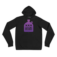 Alternative Hero - Purple Gangster Unisex hoodie - Black / S