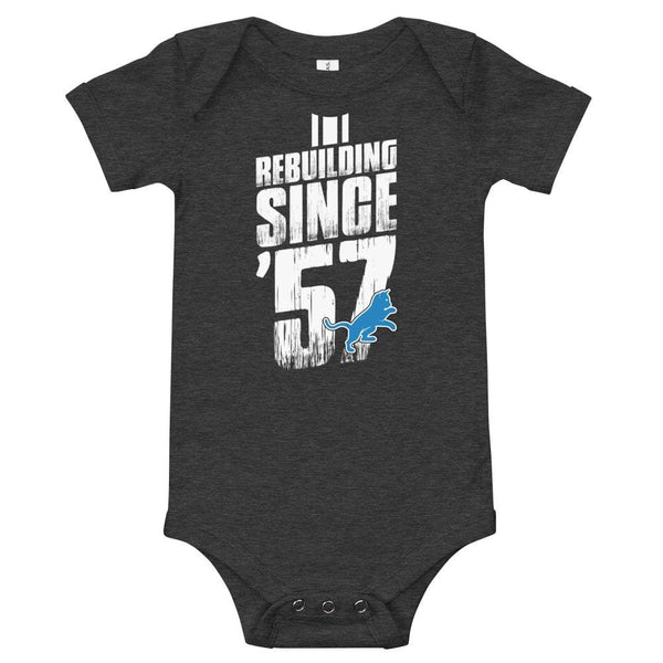 Alternative Hero - Rebuliding Since ’57 Onesie - Dark Grey 