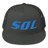 Alternative Hero - SOL Embroidered Mesh Trucker Cap - 