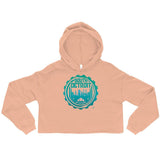 Alternative Hero - South Detroit Crop Hoodie - Peach / S