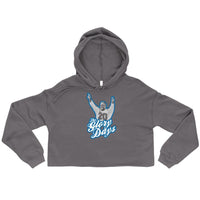 Alternative Hero - The Glory Days Crop Hoodie - Storm / S