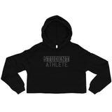 Alternative Hero - $tudent Athlete Crop Hoodie - Black / S