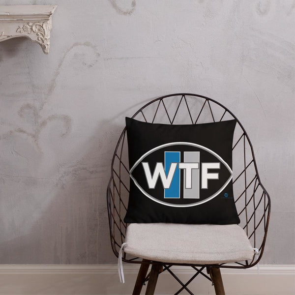 Alternative Hero - WTF Premium Pillow - 18×18